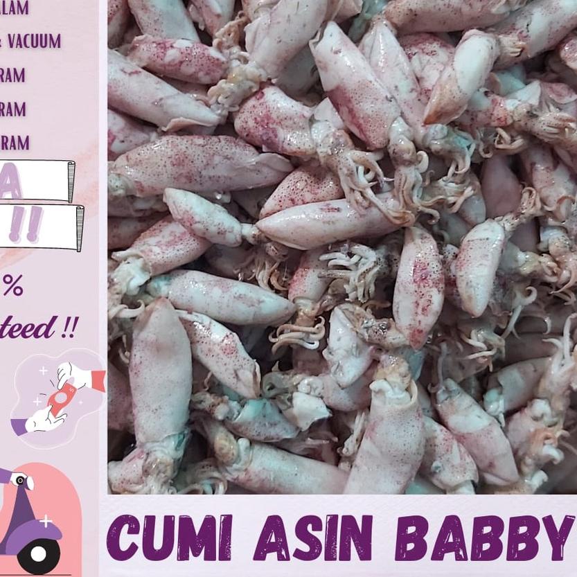 

☑ PROMO BABBY CUMI ASIN / CUMI JUMBO MURAH 1KG / IKAN ASIN MURAH ✰