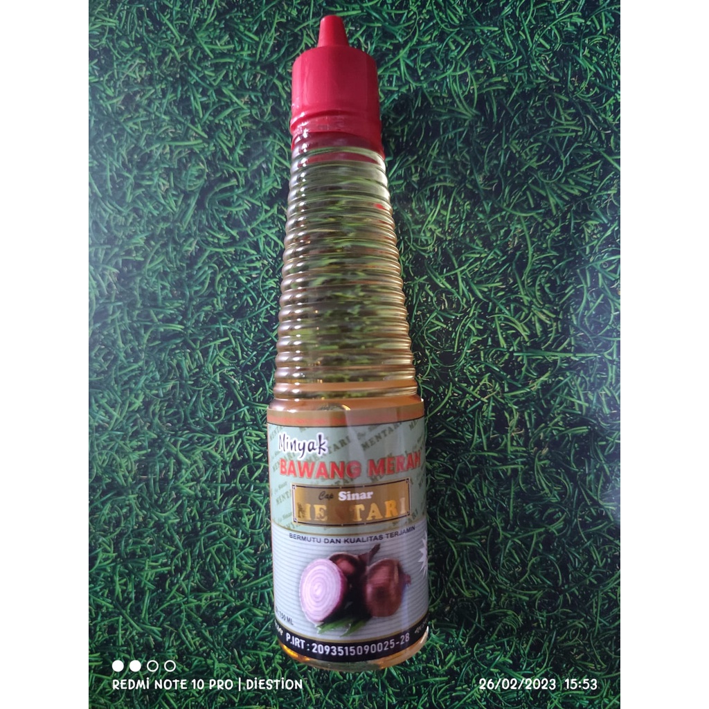 Minyak Bawang Merah Cap Sinar Mentari 150mL Halal