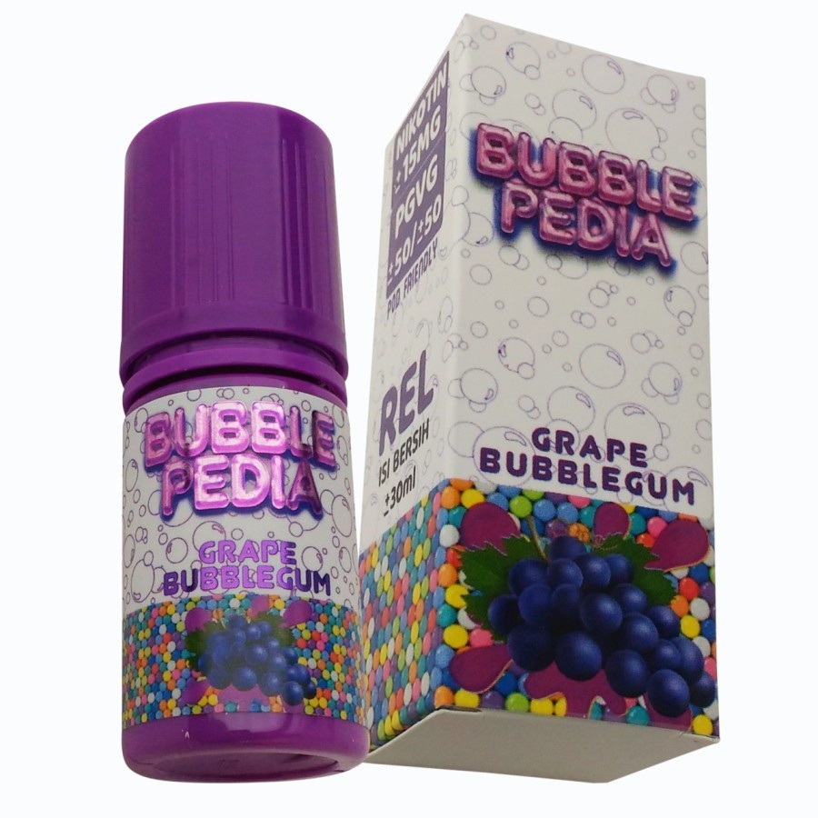 Bubblepedia Grape Bubblegum Pods Friendly 30ML by Majapahit Brew