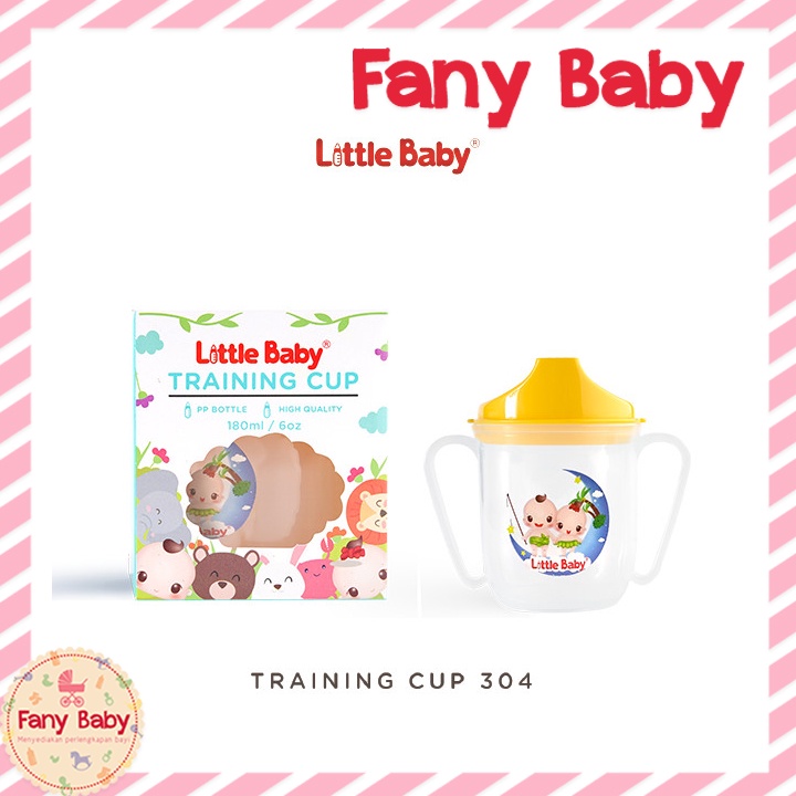 LITTLE BABY TRAINING CUP 180ML [ TIPE 304 ]
