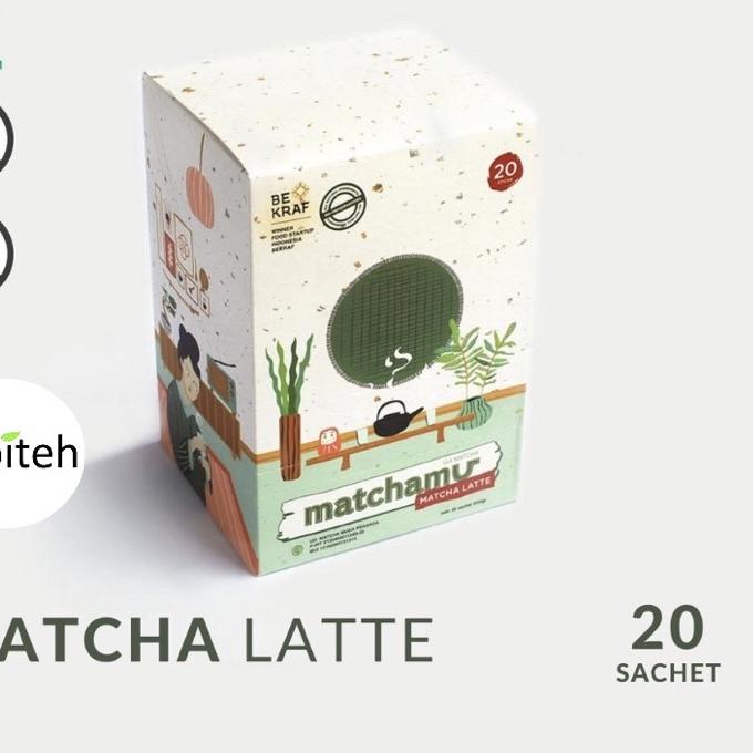 

✺ Matcha Latte Box of 20 - Matchamu ←