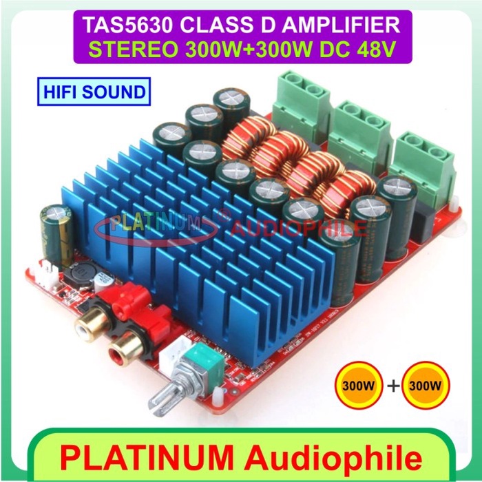 Tas5630 Amplifier Class D 2X300W Tas5630 Class D Amplifier Stereo