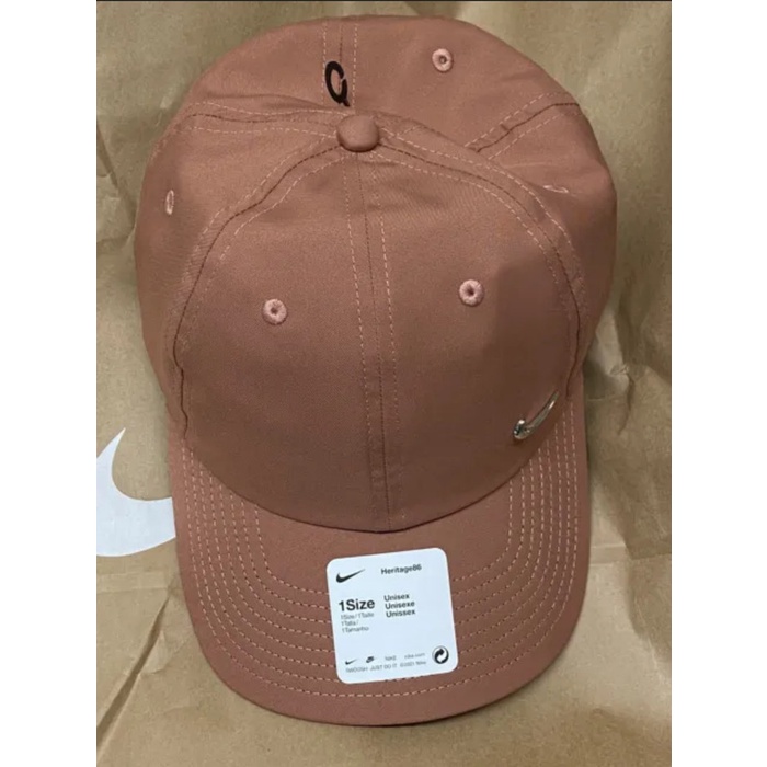 hat / topi nike metal swoosh clay sportswear heritage 86 943092-215 original