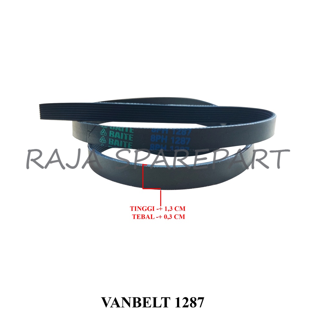 V BELT/VANBELT/FANBELT MESIN CUCI/VAN BELT 1287