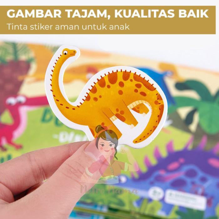 

Buku Stiker Velcro Mainan Edukasi Anak BUSY BOOK Puzzle Sticker Kualitas Terbaik