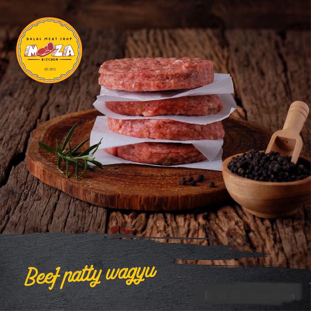 

BEEF PATTY BURGER WAGYU
