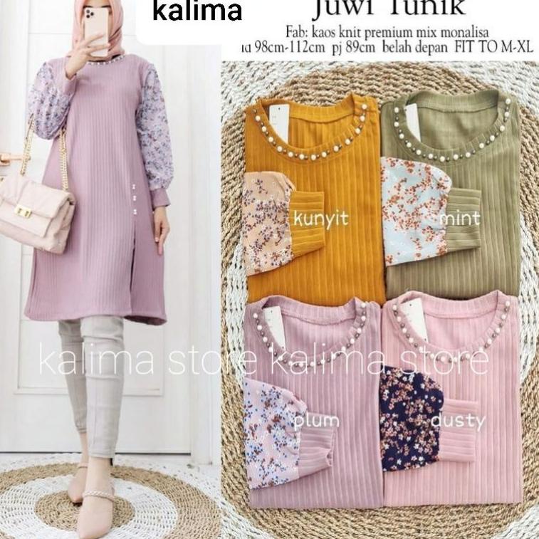 TERMURAH tunik import terbaru 2022/baju tunik wanita aplikasi mutiara