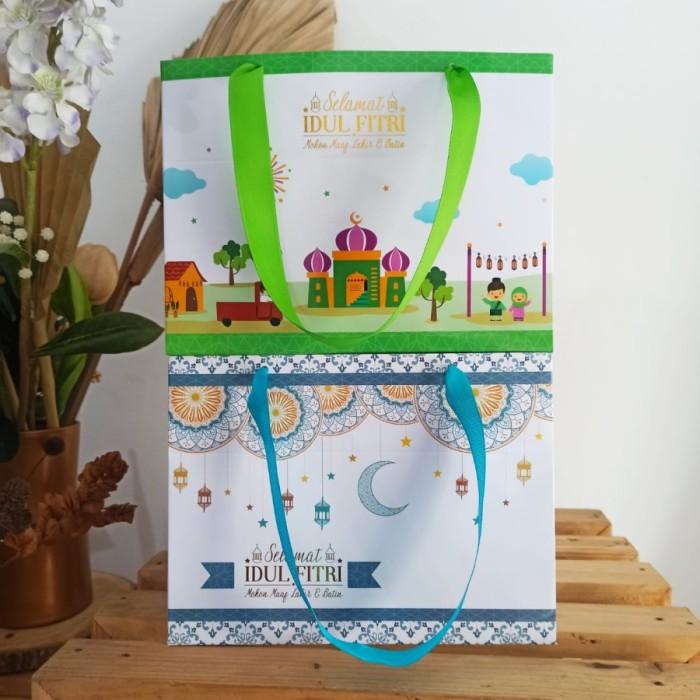 

Paperbag Lebaran Goodie Bag Tas Kertas Packaging Kotak Kue Idul Fitri 068