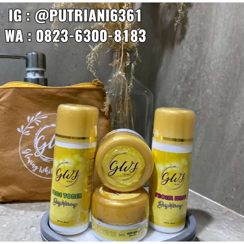 GWS BY AGT GWS GOLD Glowing Whitening Skincare BPOM