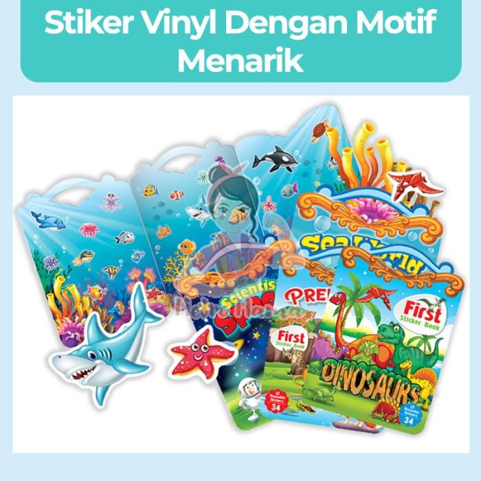 

Buku Stiker Aktivitas Menempel Anak " Reusable Sticker Book " Murah Kualitas Terbaik