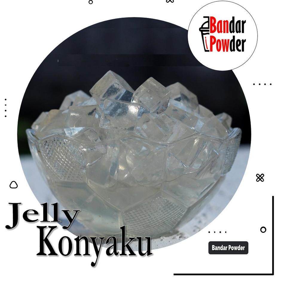 

✓ Jelly Konyaku Powder Plain 1kg - Bubuk Topping Minuman - Bandar Powder
