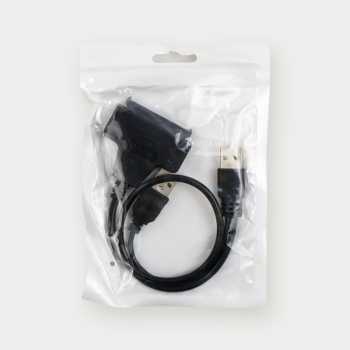 Kabel Penghubung Hardisk HDD External Untuk PC Laptop Komputer / Kabel SATA to USB 2.0 HDD / Kabel Penghubung SSD 2.5 Inch Adaptor / Adapter Converter Hardisk External / Kabel Hardisk Ekternal PC USB 2.0 / Sparepart Komputer Hardisk