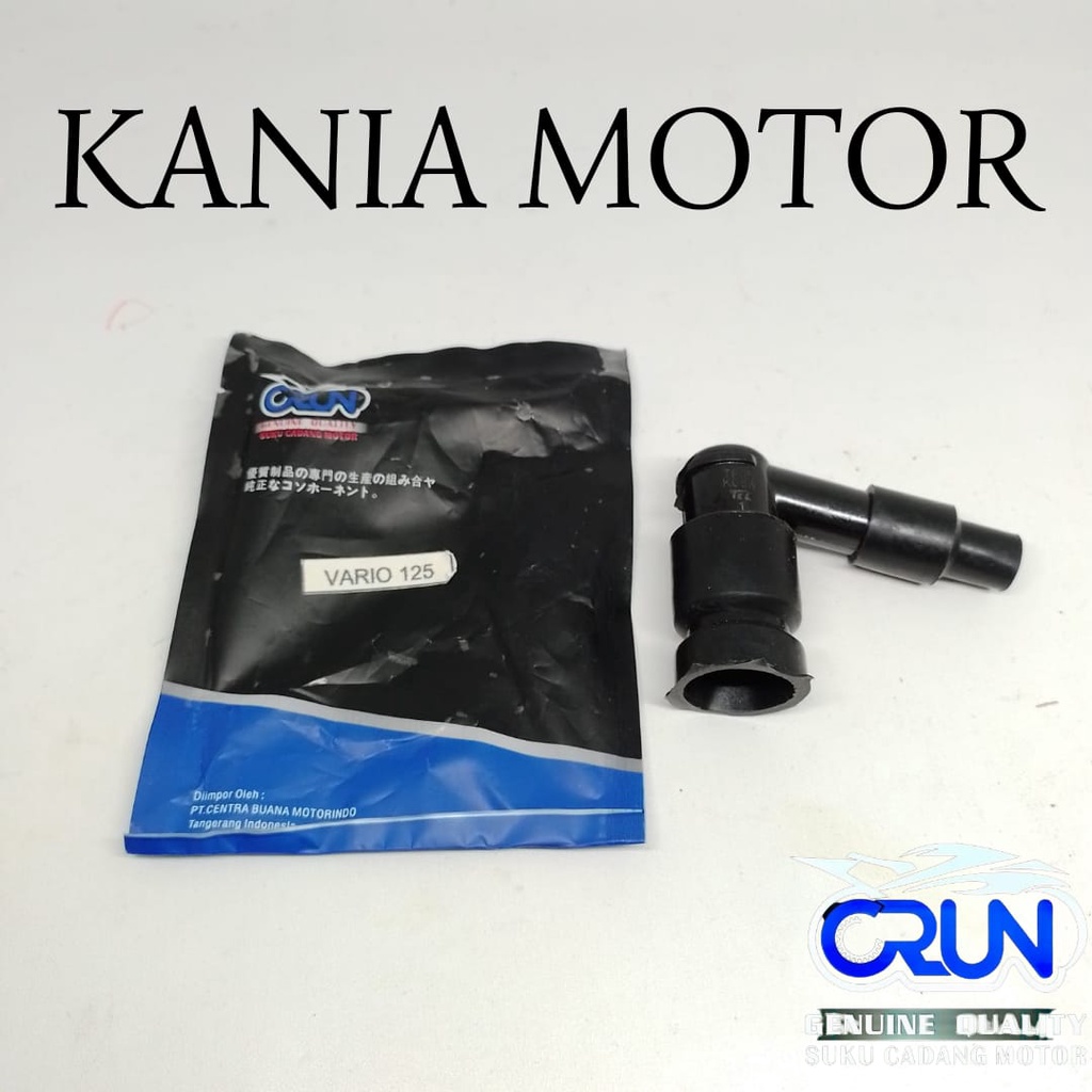 COP BUSI TUTUP BUSI CANGKLONG BUSI VARIO 125 VARIO 125 FI ESP ORIGINAL HONDA CRUN