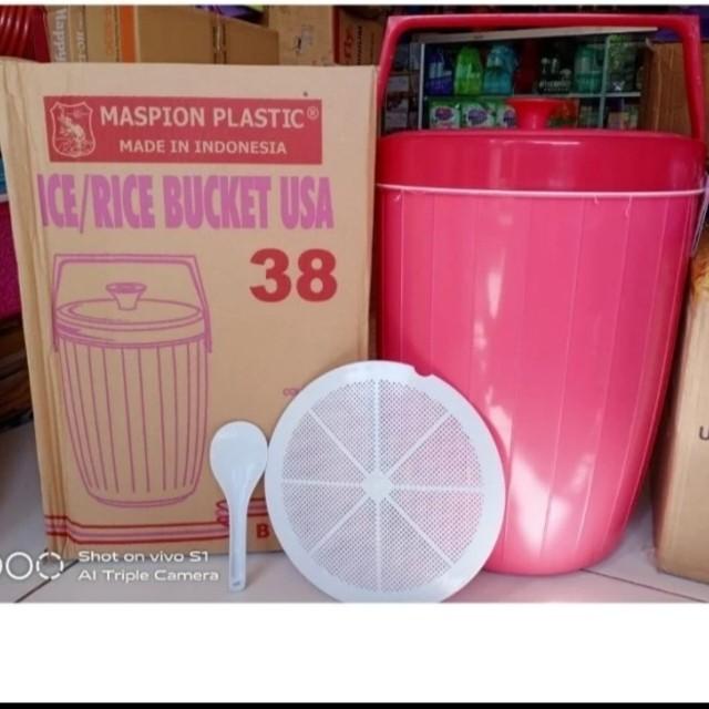 termos nasi 38 liter air mrek maspion (17 liter nasi)