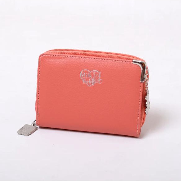 Dompet Cewe Resleting Milk Teddy Original - Wallet Wanita Chatelain