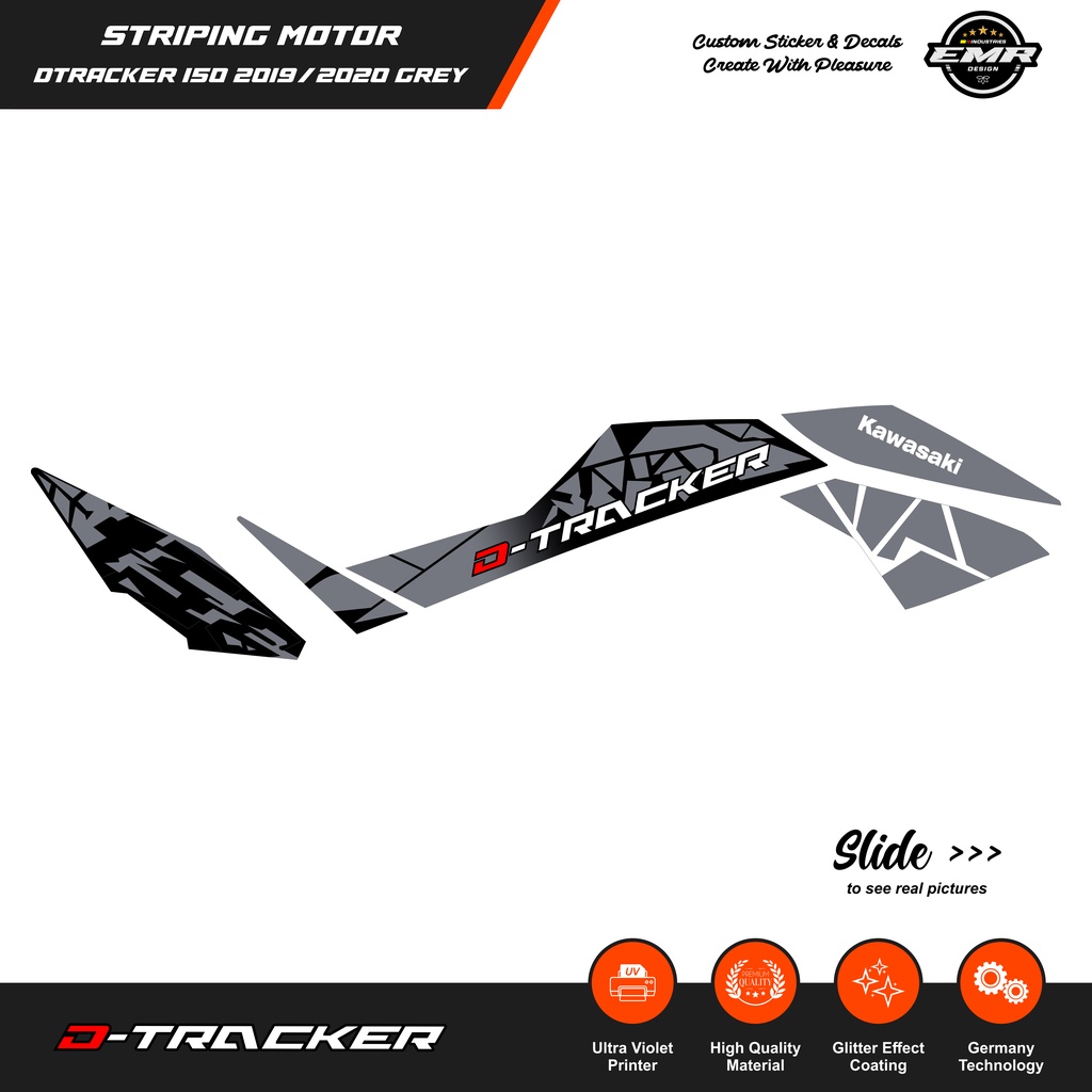 EMR Striping DTracker SE 2019/2020 Grey