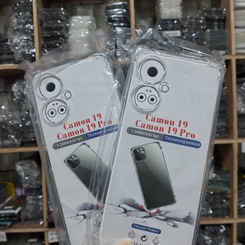 PROMO Soft Case For TECNO CAMON 19 / CAMON 19 PRO Soft Case Clear HD Tpu Transparan Bening Premium