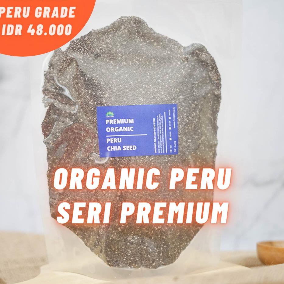 

➼ [LAUNCHING PROMO] BLACK CHIA SEED 1 KG PERU ORGANIC ▼