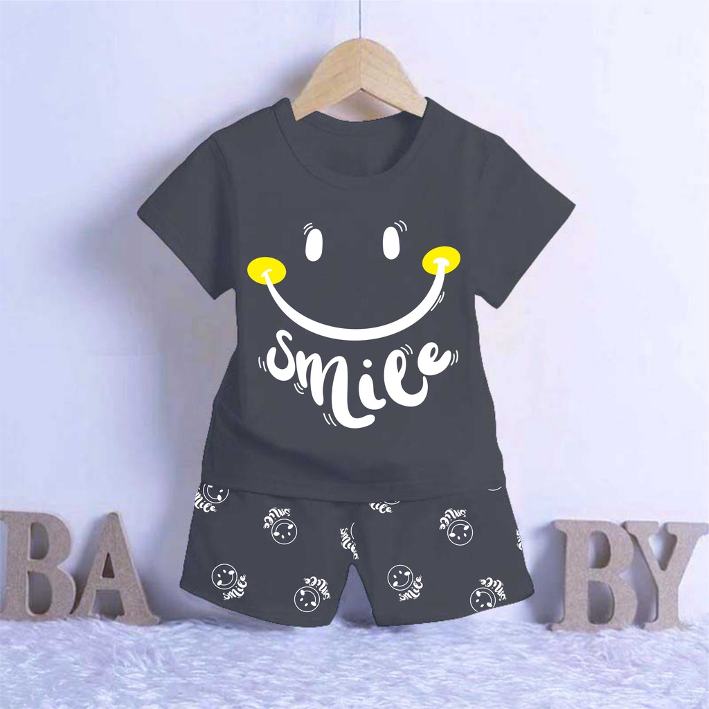ODOM SETELAN ANAK LAKI LAKI / BAJU ANAK COWOK TERBARU UMUR 1-4 TAHUN-PE.SMILE/ABUTUA