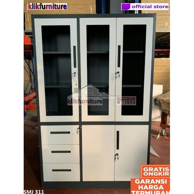 

Best Seller Lemari Arsip Besi 3 Pintu Sm 311 Pengiriman Cepat