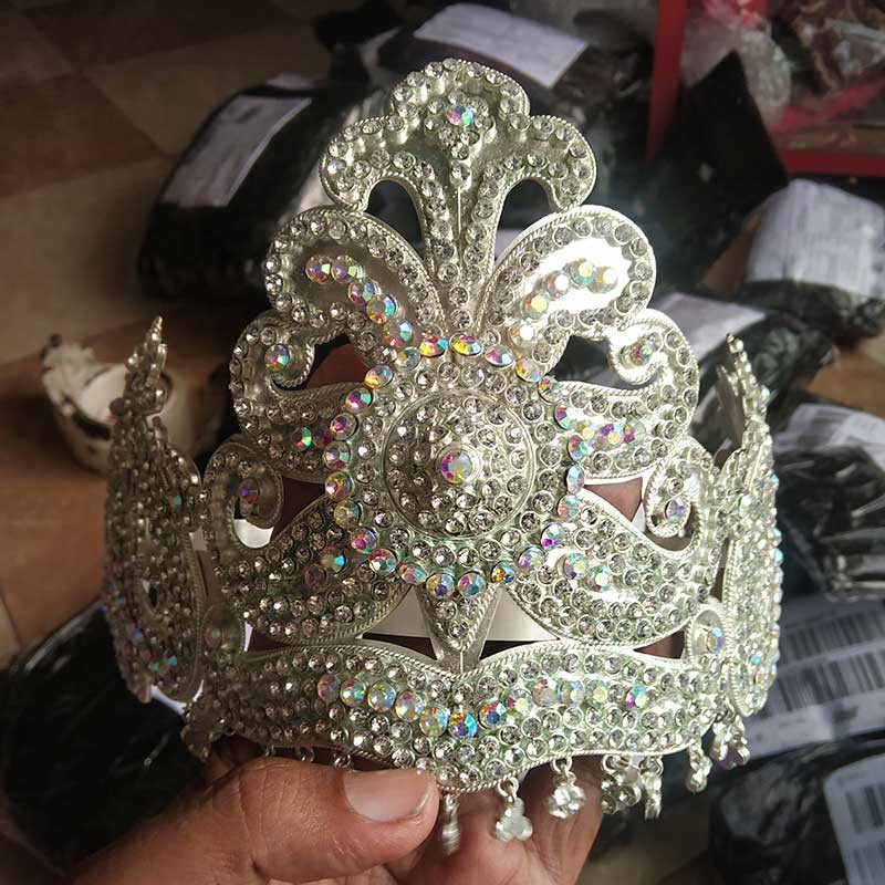 SIGER SUNDA MAHKOTA CIKI KENCANA PENGANTIN WANITA UPACARA ADAT SUKU