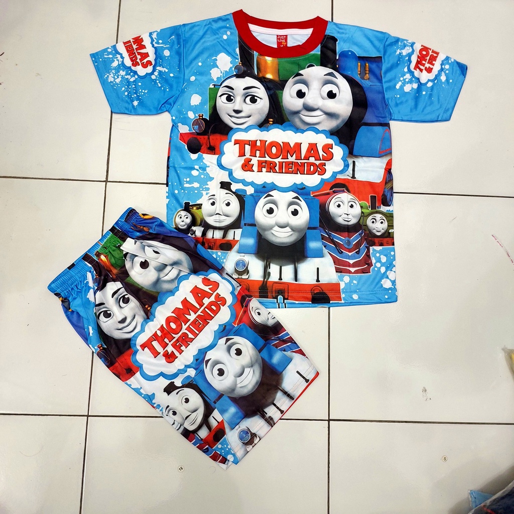 Setelan baju celana thomas 6-10 thn