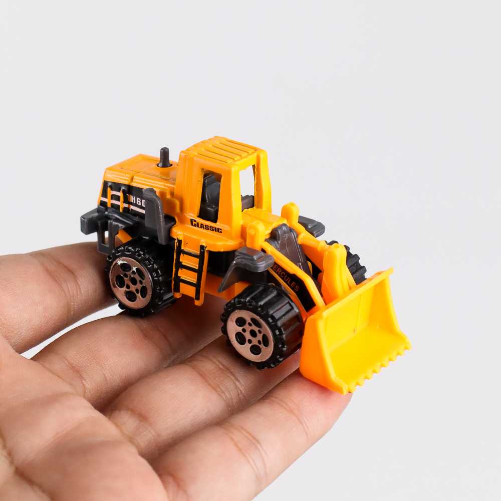 Mainan Mobil-Mobilan Truk Anak Balita Construction Diecast 6 PCS - TH735