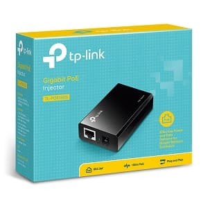 Poe injector rj45 lan adapter tp-link gigabit ethernet 802.3af up 100m tl-poe150s poe-150s