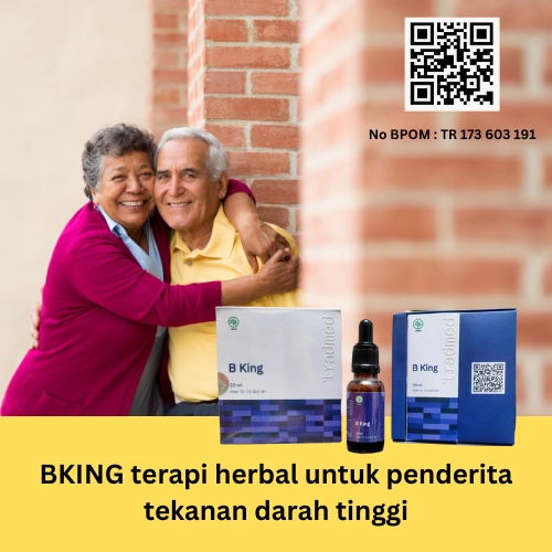 BKING Terapi Herbal Untuk Penderita Tekanan Darah Tinggi, Stroke, dan Alzheimer