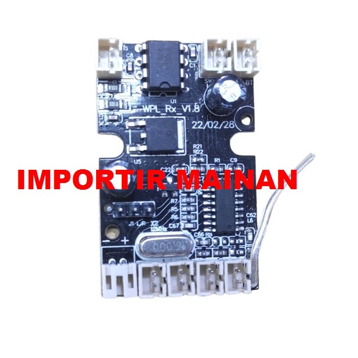 Receiver Board Wpl D42 Kode Board Wpl Rx V1.8 Original Board Rc Hijet #Original