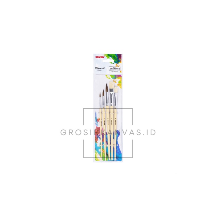 

Grosir Brush Kuas Cat Air Cat Minyak Lukis Acrylic Joyko BR-16