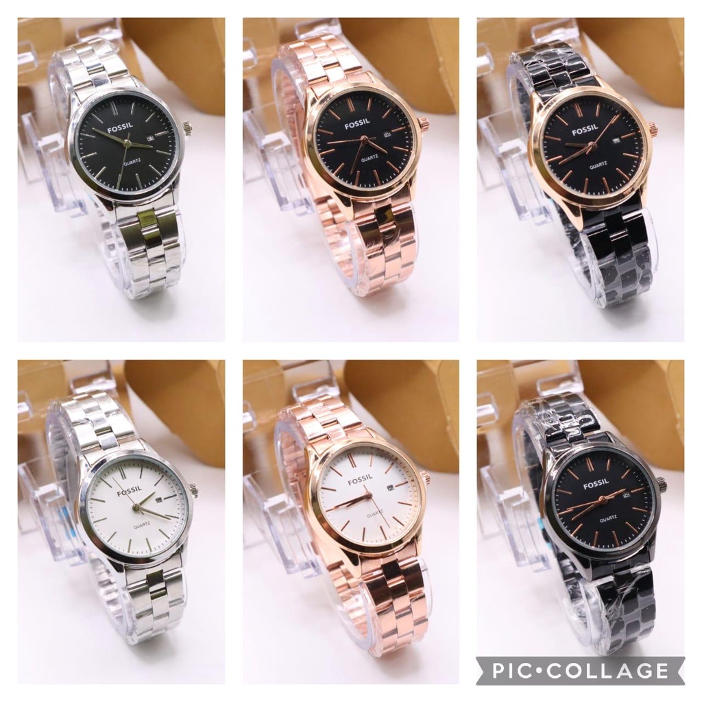 BEST SELLER JAM TANGAN WANITA FS V70 TALI RANTAI ANALOG BODY BULAT DM 3.5CM FREE BOX &amp; BATERAI || JAM TANGAN FASHION WANITA JAM TANGAN CEWEK MURAH