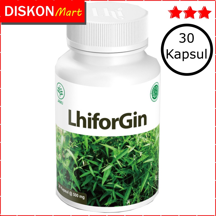 LHIFORGIN LIZA HERBAL 30 KAPSUL JAMU OBAT BATU GINJAL OKSOLAT SALURAN KEMIH ORIGINAL ORI KUMIS KUCIN
