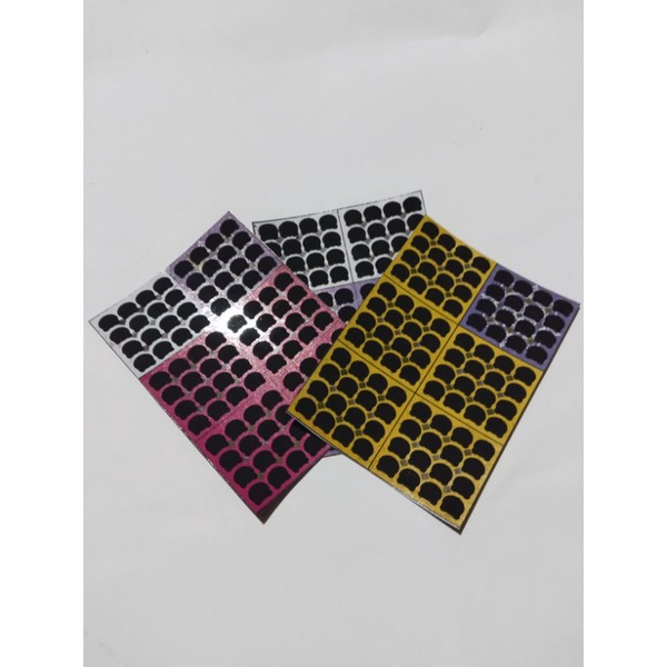 Mainan gosok gosok bom terpotong