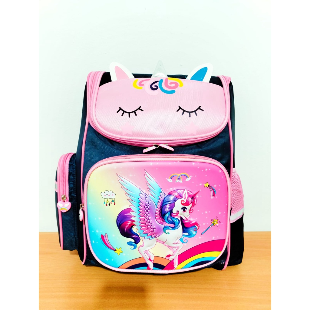 SMARTGIRL NEW TAS RANSEL ANAK SEKOLAH IMPORT UNTUK SD 3D 00530-00533