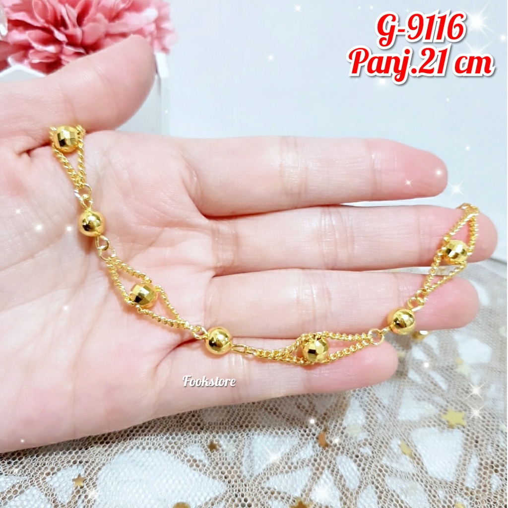 GELANG RANTAI DEWASA PERHIASAN XUPING/G-9116