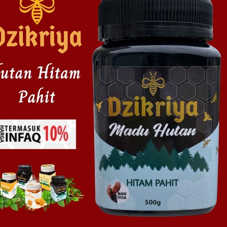 

✩ DZIKRIYA Hutan Hitam Pahit - ASLI HUTAN harga sudah termasuk INFAQ 10% ♙