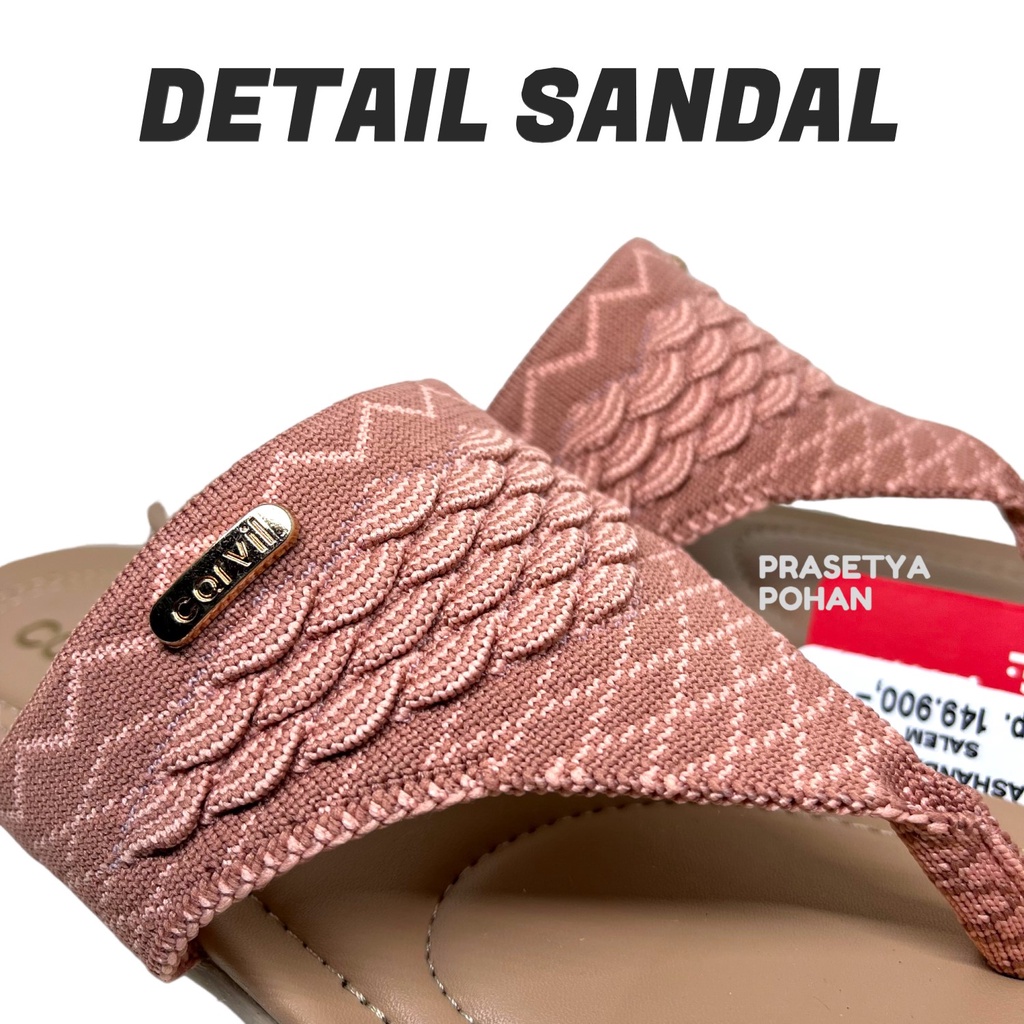 Sandal Wanita Carvil Original - Sendal Wanita Original Carvil Premium