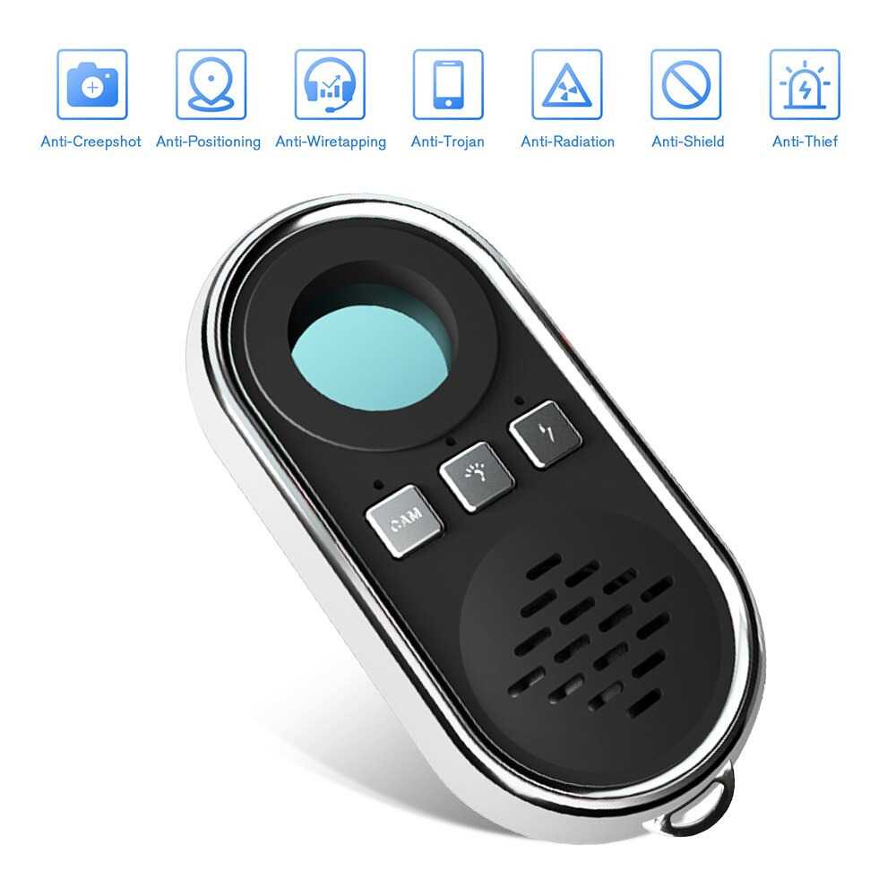 (BISA COD) FTIHSHP SecureTech Detektor Penyadap dan Kamera Spy Hidden Camera Bug Detector - S200