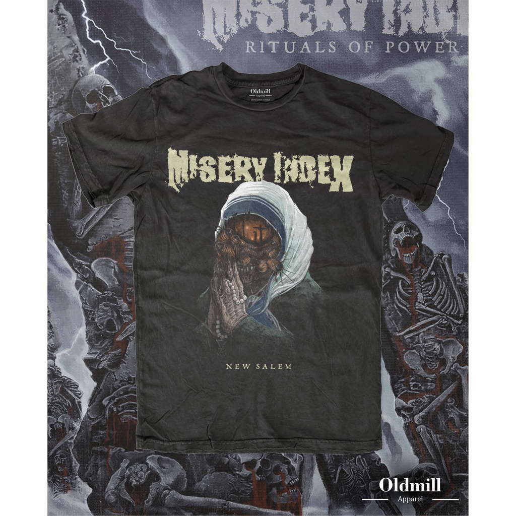 KAOS DISTRO BAND DEATH METAL MISERY INDEX