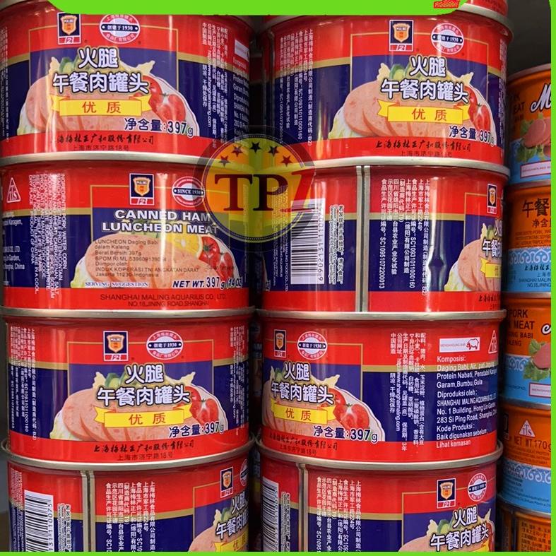 

➼ HAM MALING TTS PREMIUM 397GR / LUNCHEON MEAT PREMIUM / NON HALAL ♫