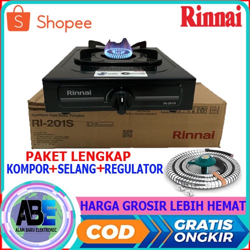 Kompor gas RINNAI RI 201 S 1 Tungku | Kompor Rinai 1 Tungku PROMO