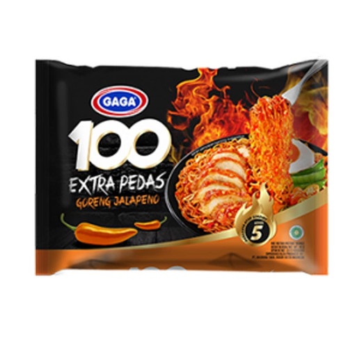 

GAGA MIE GORENG 100 EXTRA PEDAS JALAPENO PCK 85GR