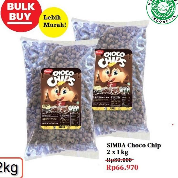 

gvt80 PAKET HEMAT SEREAL CHOCO CHIP SIMBA 2kg COCO CRUNCH CEREAL Jadilah Yang Pertama