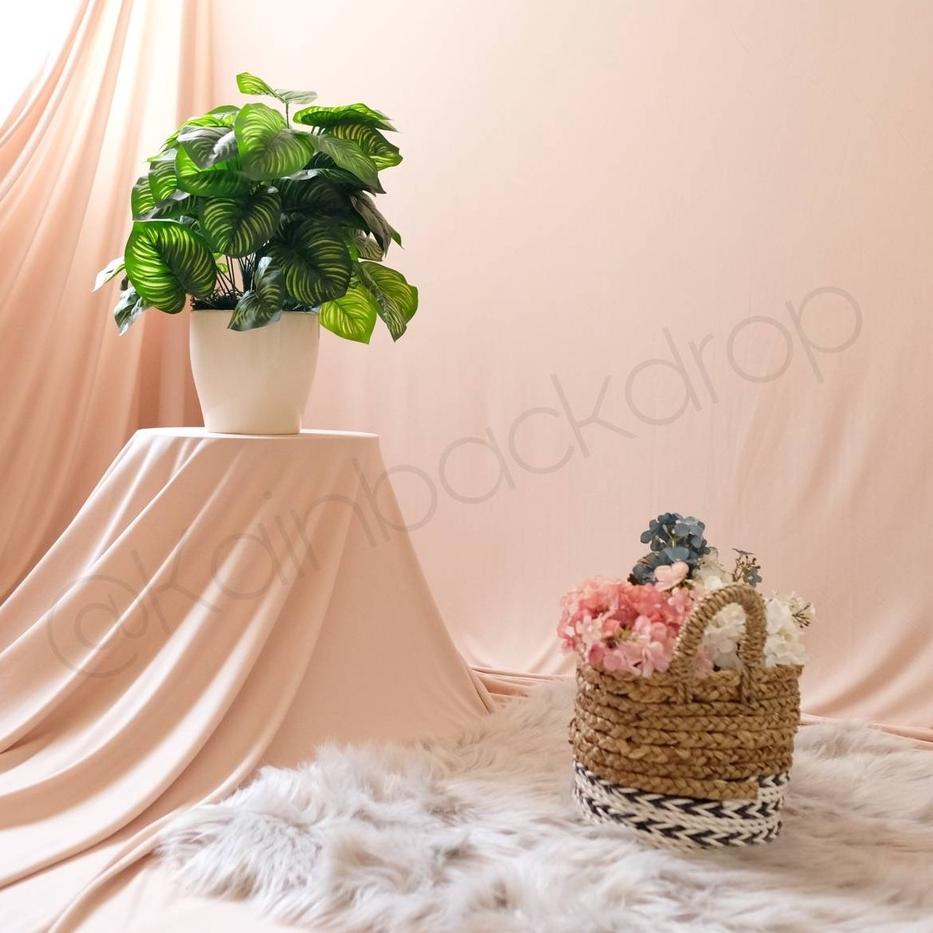 P3AI-❰6G KAIN BACKDROP KAIN BACKGROUND KAIN DEKORASI KAIN POLOS KAIN FOTO BACKDROP FOTO CREAM KREM C