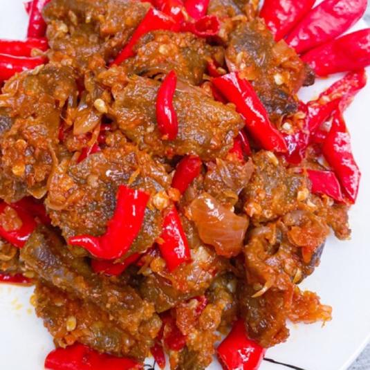 

☇ Lidah Sapi Balado ♥