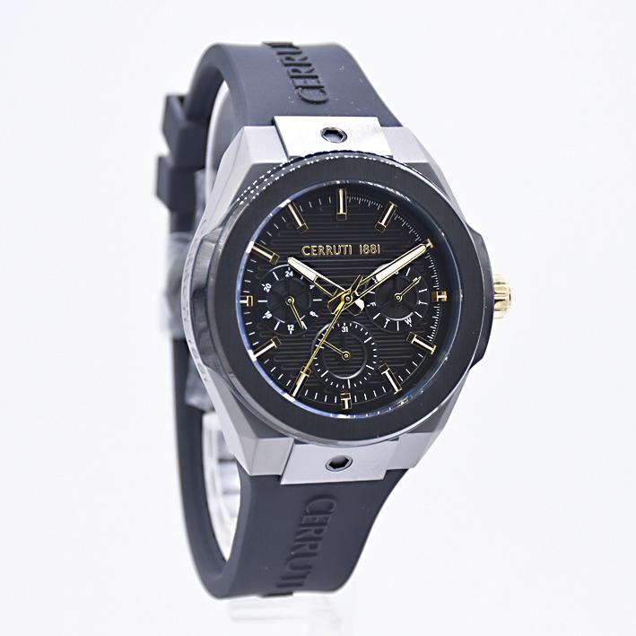 CERRUTI CIWGQ2116907 - Jam Tangan Pria Rubber ORIGINAL - Rubber