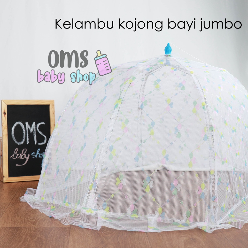 [ JUMBO 65 x 100 cm ] Kelambu Bayi / Kojong Anti Nyamuk dan Serangga / Kelambu Kojong Bayi BEST SELLER