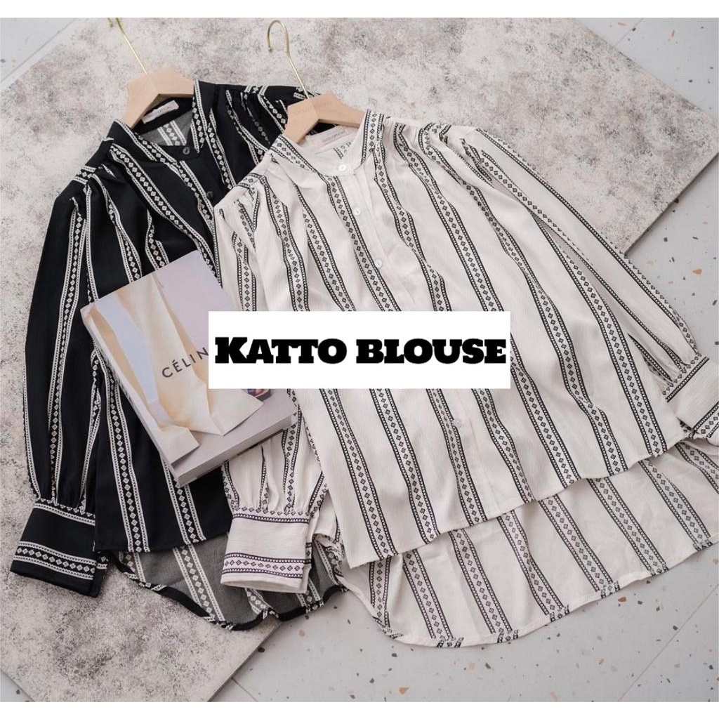 GFS KATTO BLOUSE OVERSIZE RAYON DIAMOND