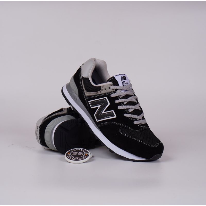 Sepatu New Balance 574EGK Black Grey